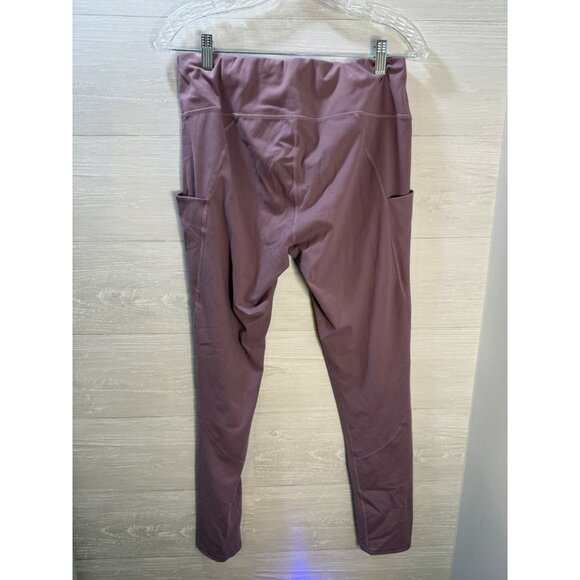 Zella Womens High-Waist Pocket‎ Leggings Mauve Athletic Activewear - Picture 4 of 8
